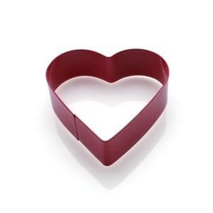 Heart-shaped cookie ring